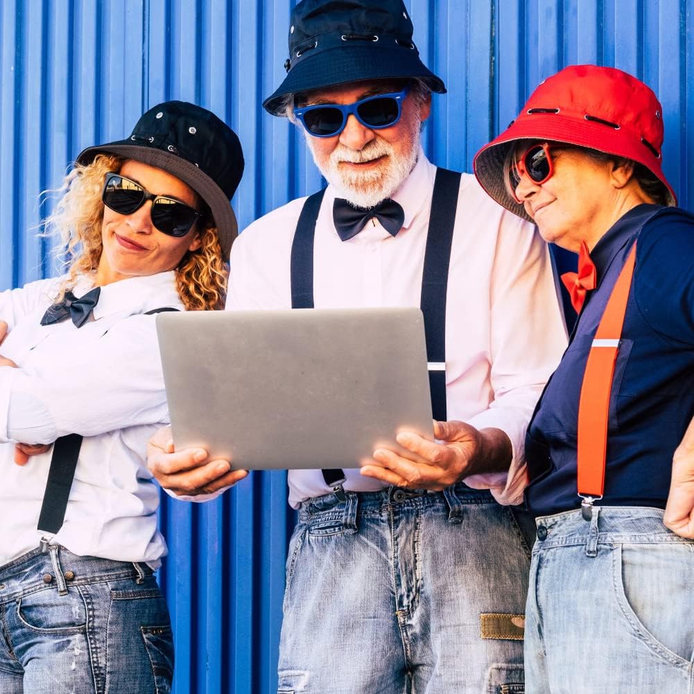 12 Pack Neon Colors Sunglasses Classic Retro Party Favors Sunglasses for Unisex Adult - Image 6