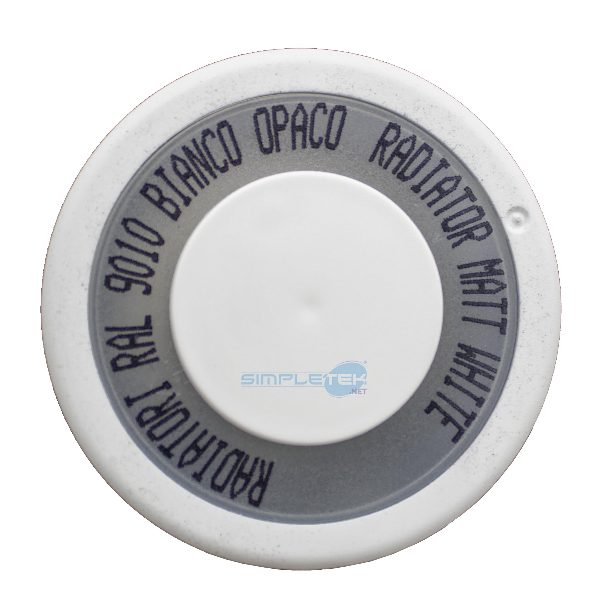 SIMPLETEK - 6 botes de spray de barniz para radiadores electrodomésticos, lavadoras, frigoríficos, color blanco mate, V400RAD.2OP, 400 ml (kit de 6 unidades)