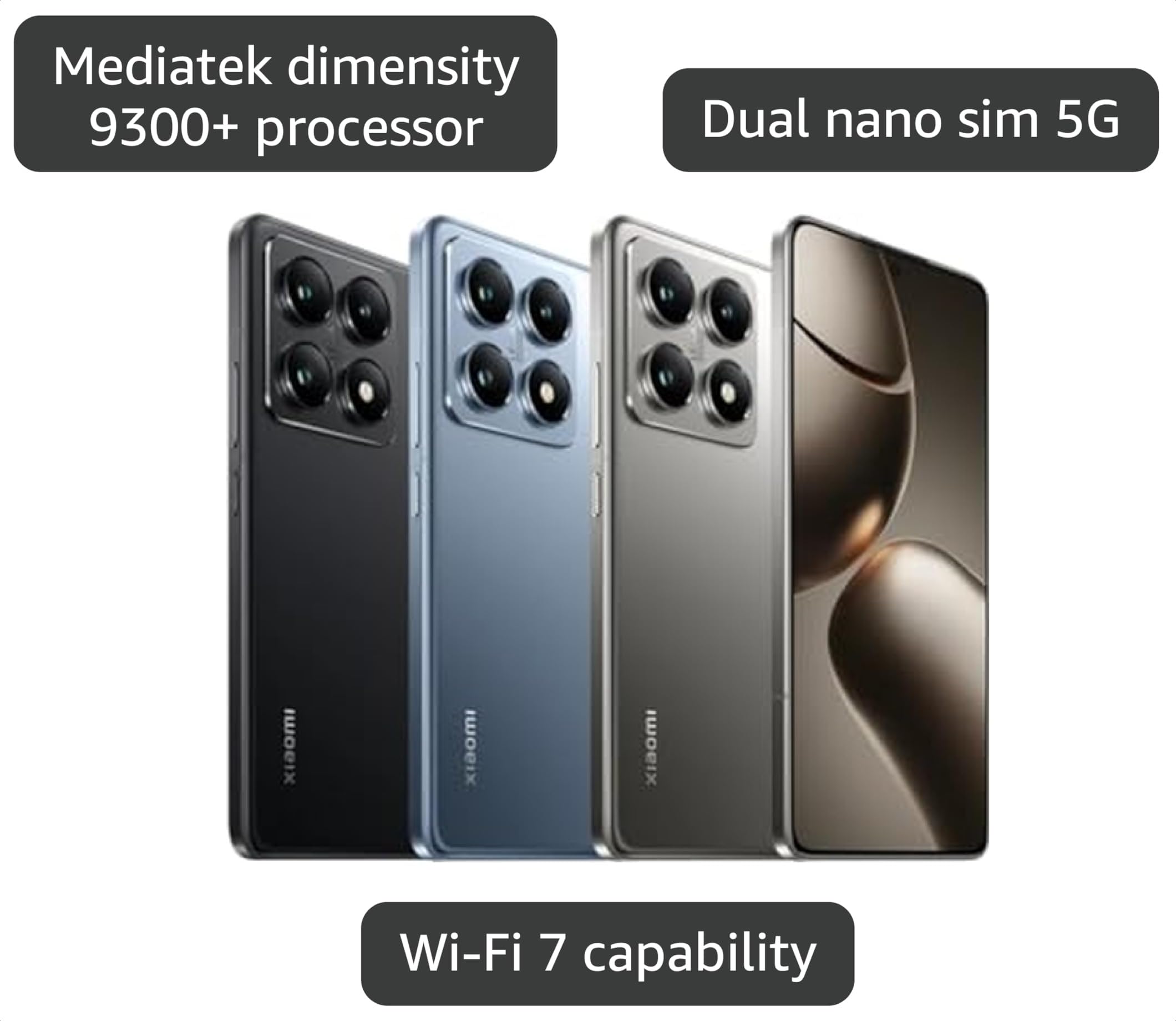 Amazon.com: XIAOMI 14T PRO Ai 5G + 4G LTE (for Tmobile Mint Tello