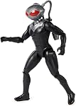 DC Comics, Aquaman, Figurine d'action Black Manta, 12 po, Sculpté en détail, Style de film, Facile à poser, Jouets de super-héros collectables pour enfants 3+.