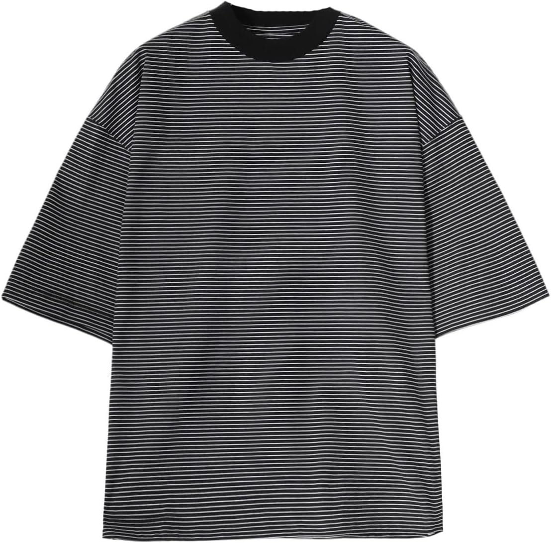 M063【新品未開封】星たぬきボーダーTシャツ 半袖 ネイビー×白 白猫 M063星たぬきボーダーTシャ ツ 半袖 ネイビー×白 白猫 たぬき tシャツ