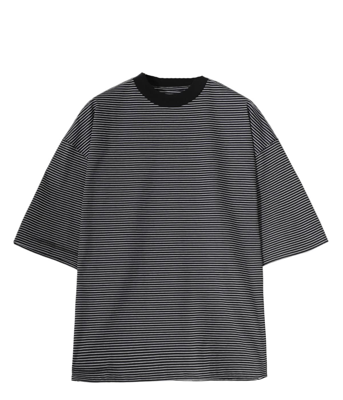 Amazon | [イズネス] BALLOON BORDER SHORT SLEEVE T-SHIRT