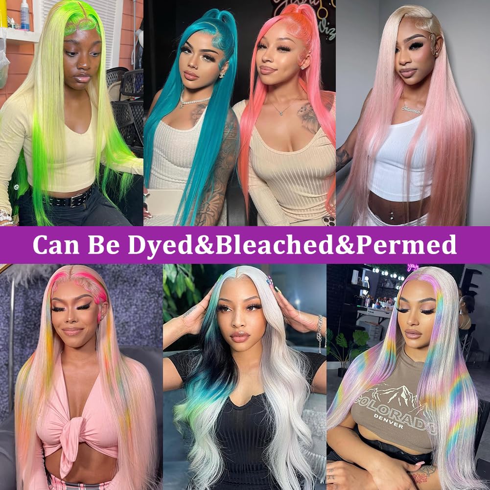 32Inch 613 Lace Front Wig Human Hair Blonde Wig Human Hair 613 13x6 Lace Front Wig Human Hair 200 Density 613 Blonde Srtaight Wigs Frontal Wigs Human Hair Pre Plucked