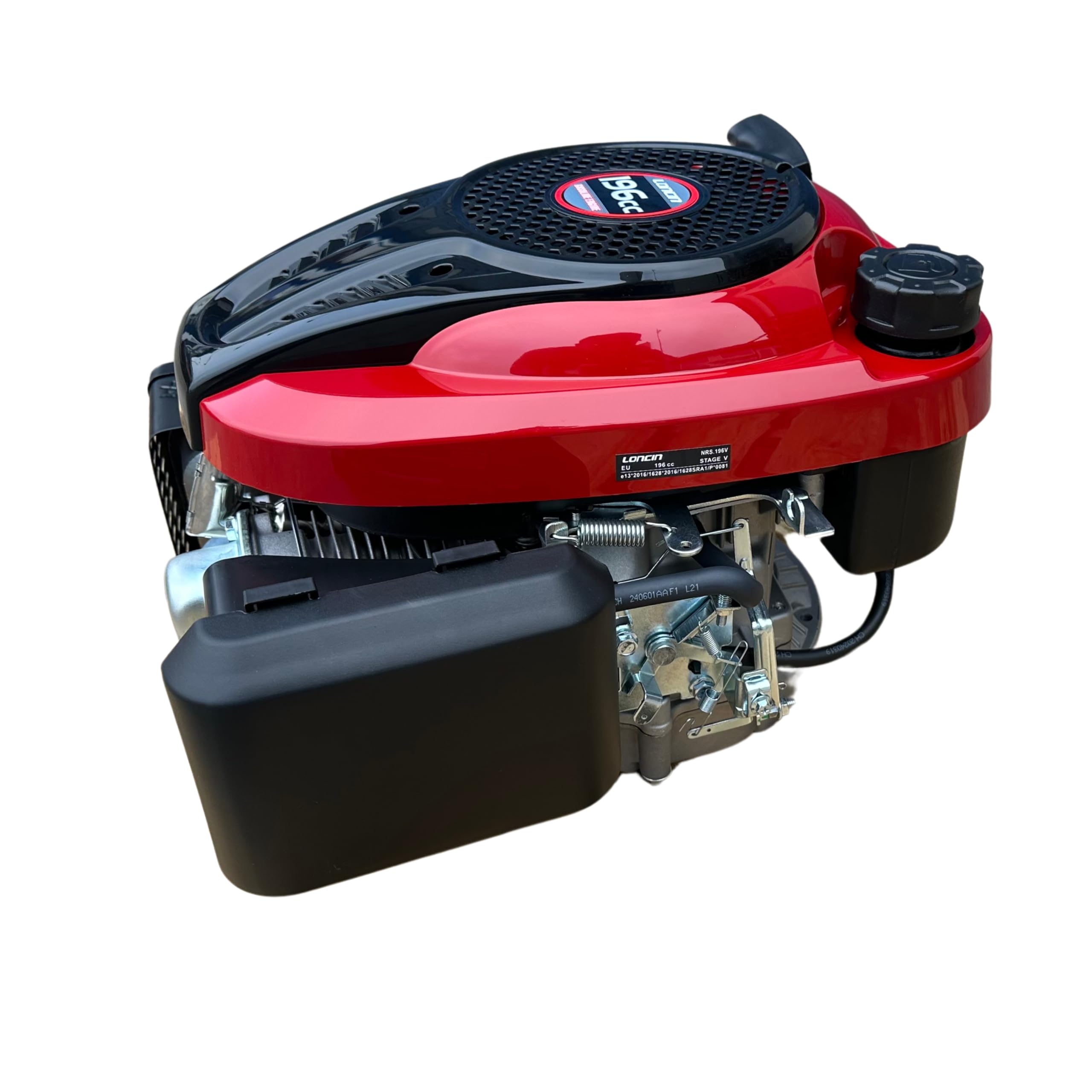 Loncin LC1P70FC/2 mit Gasregler 6.5 PS 196 CCM Motor Benzinmotor 4-Takt Standmotor