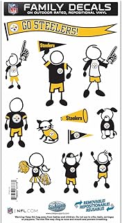 Siskiyou Sports NFL Fan Shop Family Decal Set Medium