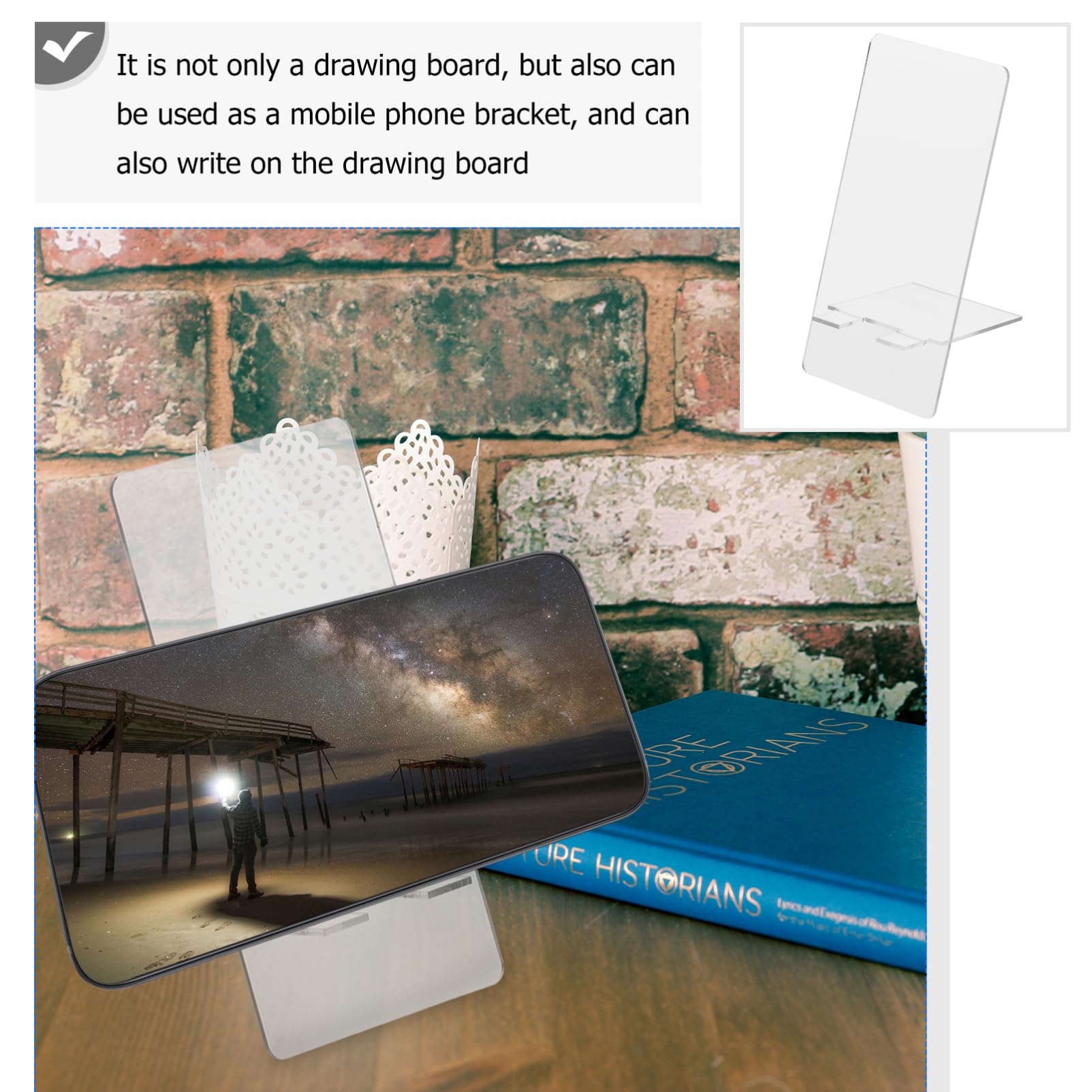 NUOBESTY 3 Set Di Lavagne Per Studenti E Ragazze Lavagne Per Appunti Scolastici Lavagne Decorative Per Messaggi Materiale Scolastico Acrilico Resistente Cancellabile Per Ragazzi E Ragazze