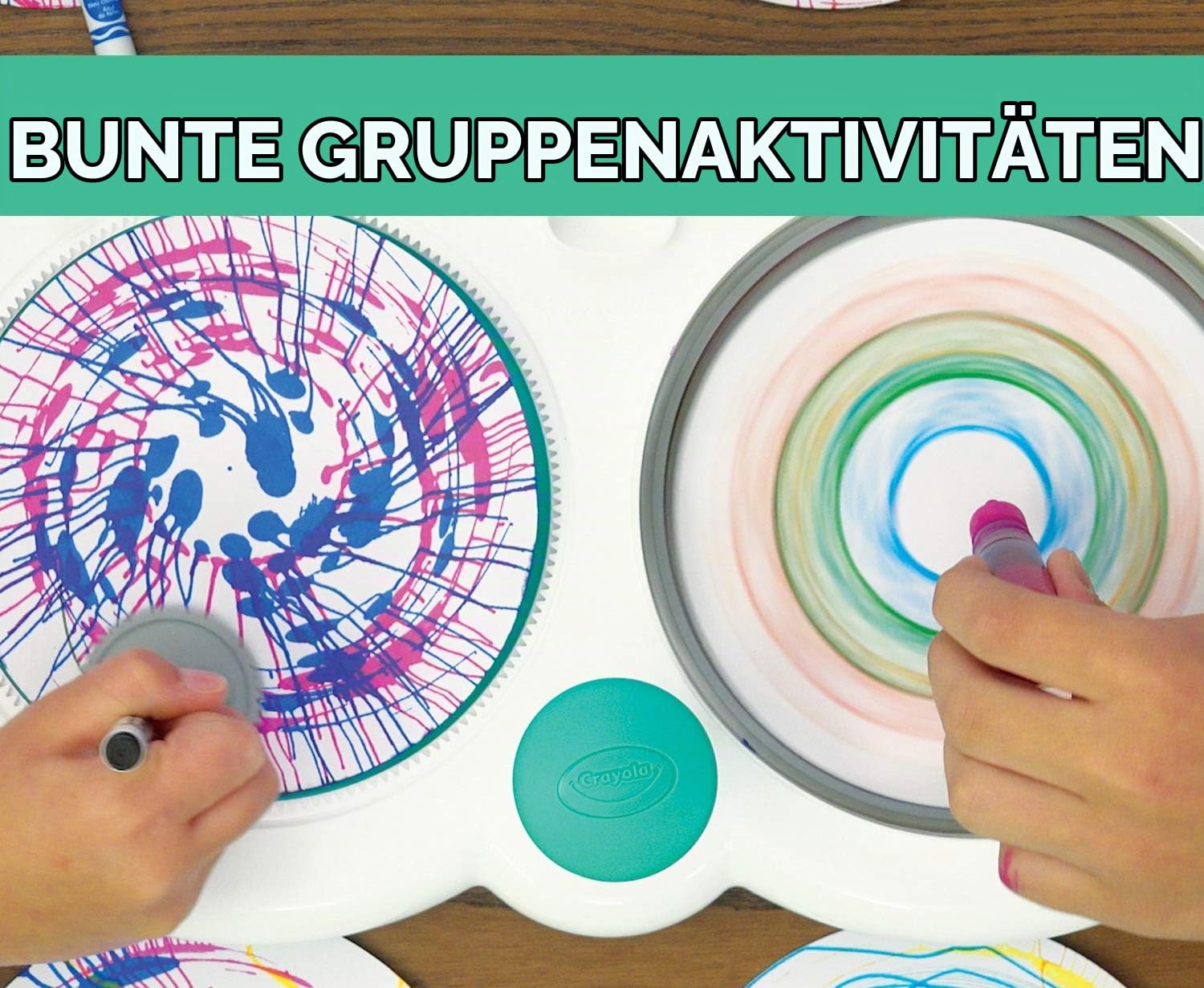 CRAYOLA Spin & Spiral Art Station