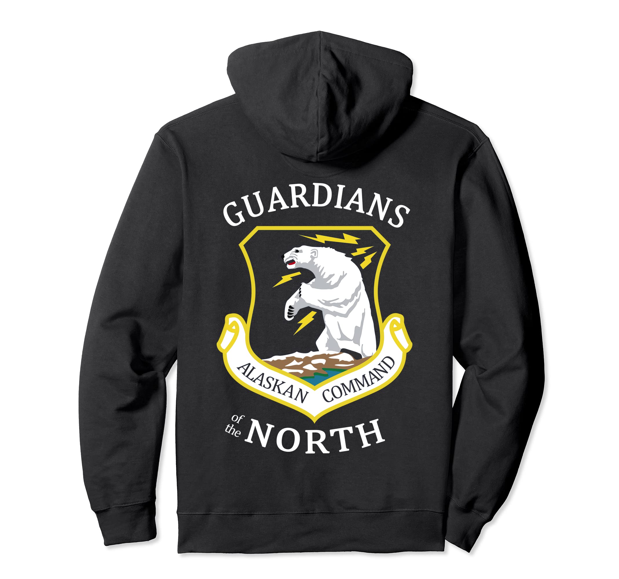 ALCOM Alaskan Command US Military Arctic Forces Pullover Hoodie