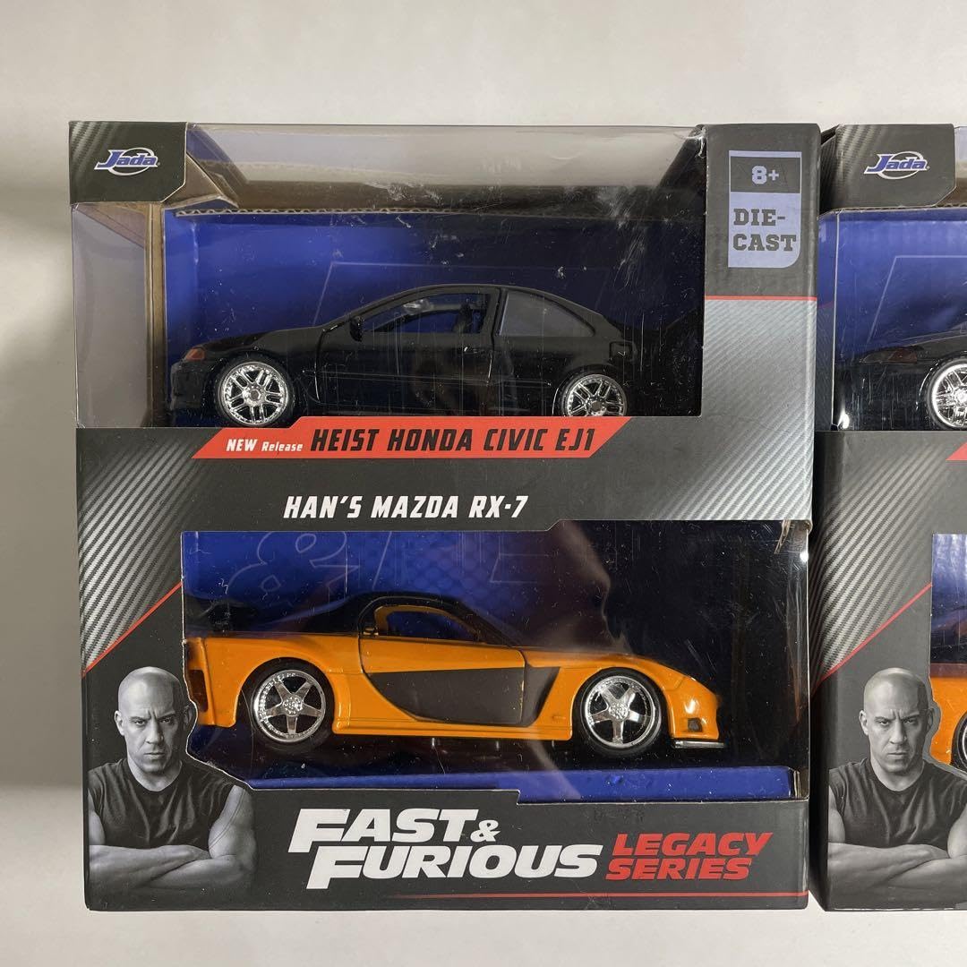 Amazon.co.jp: ワイルドスピード 1 24 ミニカー シビック EJ1 RX