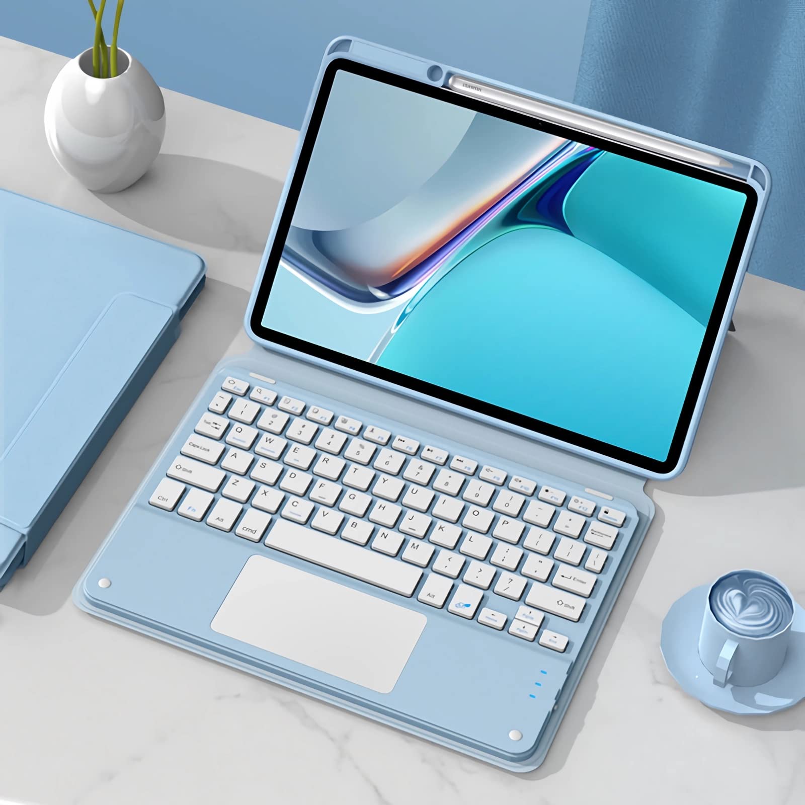 Amazon | Huawei Matepad 11用キーボードケース、360回転可能