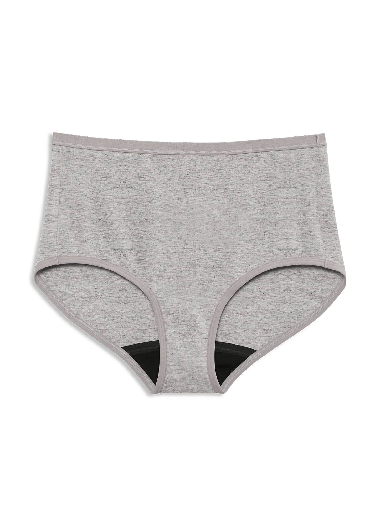 Jockey Biancheria intima da donna senza preoccupazioni in cotone elasticizzato moderata assorbenza breve