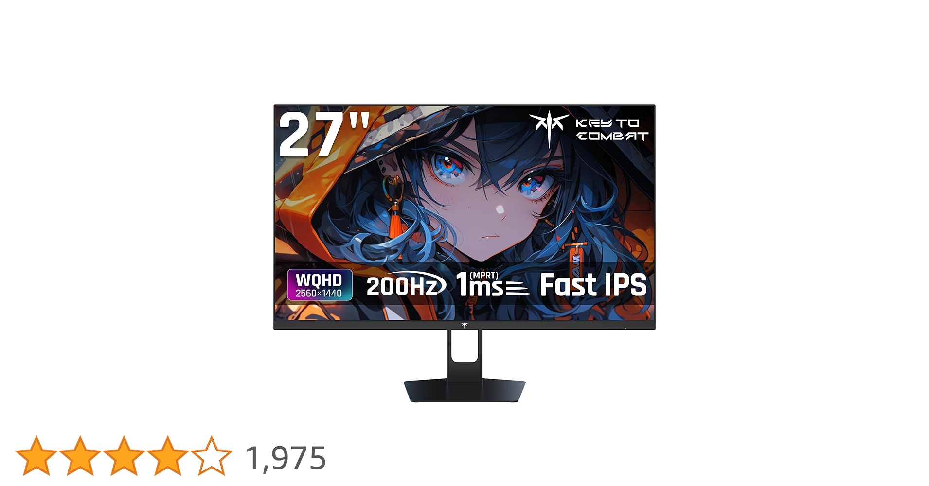 【新品未開封】KTC 27インチ WQHD モニター H27T27 148306-13-