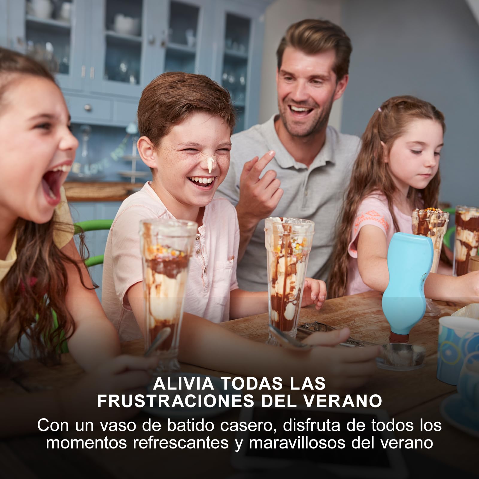 HBS-1901EU 1,9L Helados Y Máquina De Yogurt Helado, 6 Funciones, Máquina De Crema Helada, Mezclador De Batido, Para La Fabricación De Crema Helada, Jugo, Helado, Enfriamiento Rápido