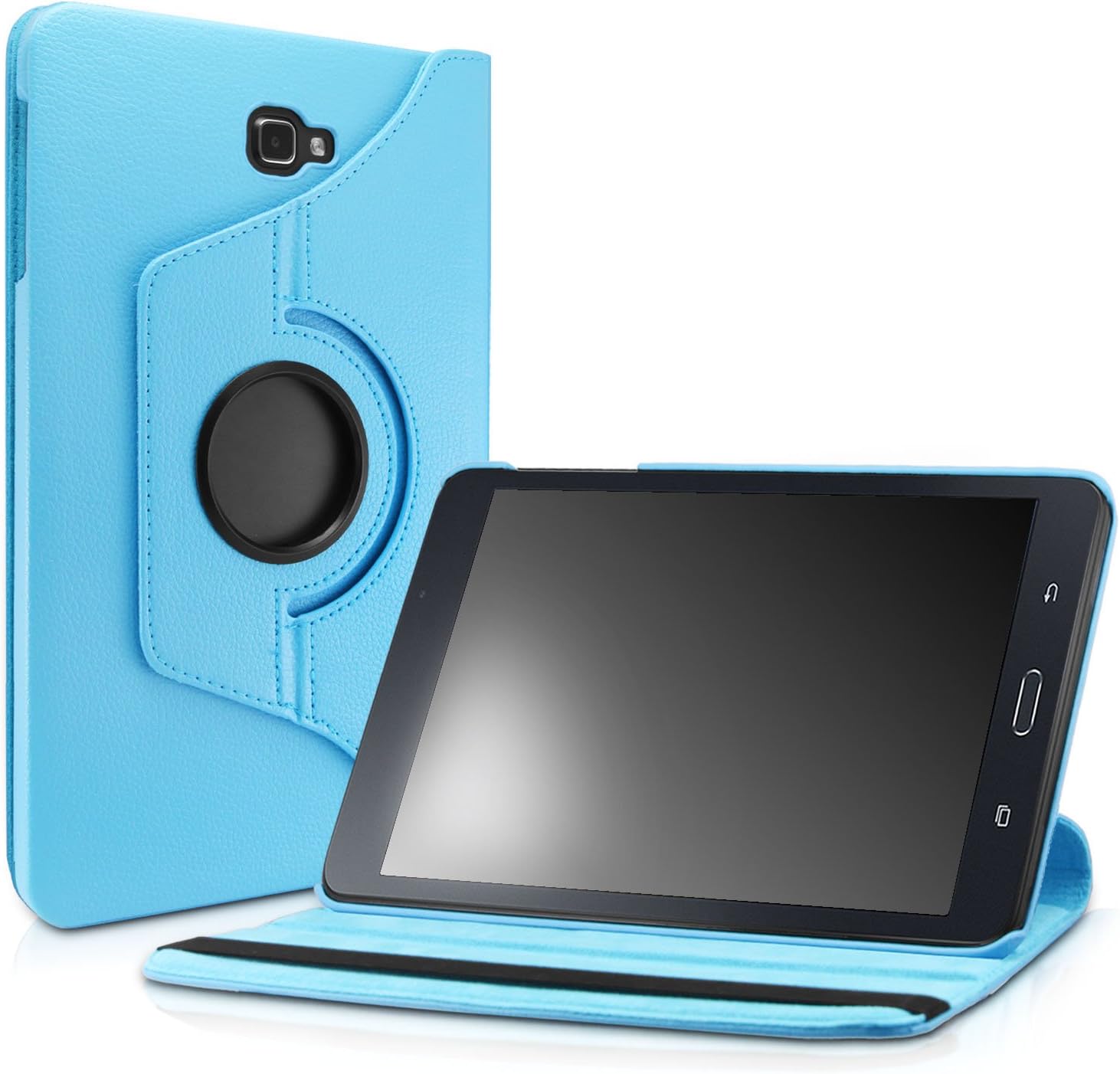 Infiland Case for Samsung Galaxy Tab A 10.1 Case, Smart 360 Degrees Rotating Stand Case Cover for 2016 Release Samsung Galaxy Tab A 10.1-Inch Tablet (SM-T580 / SM-T585, No S Pen Version)- Blue