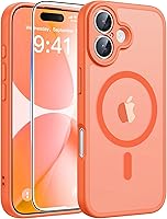 Vista 70 de FNTCASE - Funda para iPhone 15, iPhone 14 y iPhone 13, magnética, translúcida, fina y antigolpes, protección de grado militar, resistente a caídas