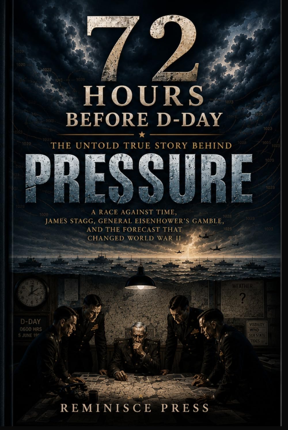 72 Hours Before D-Day: The Untold True Story Behind Pressure: A Race Against Time, James Stagg, General Eisenhower’s Gamble, and the Forecast That Changed World War II