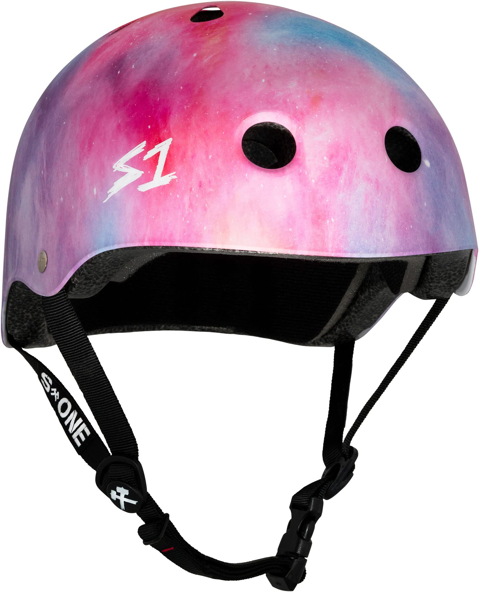 S1 Lifer Helmet for Skateboarding, BMX, and Roller Skating - EPS Fusion Foam, CPSC & ASTM Certified - Cotton Candy Matte Medium (54.6 cm) — image 1