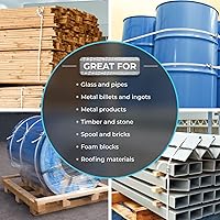 Vista 6 de IDL Packaging Recarga para kits de flejado de cable tejido de 3/4 pulgadas para flejado de embalaje, rollo de flejado de cable tejido HD de 3/4