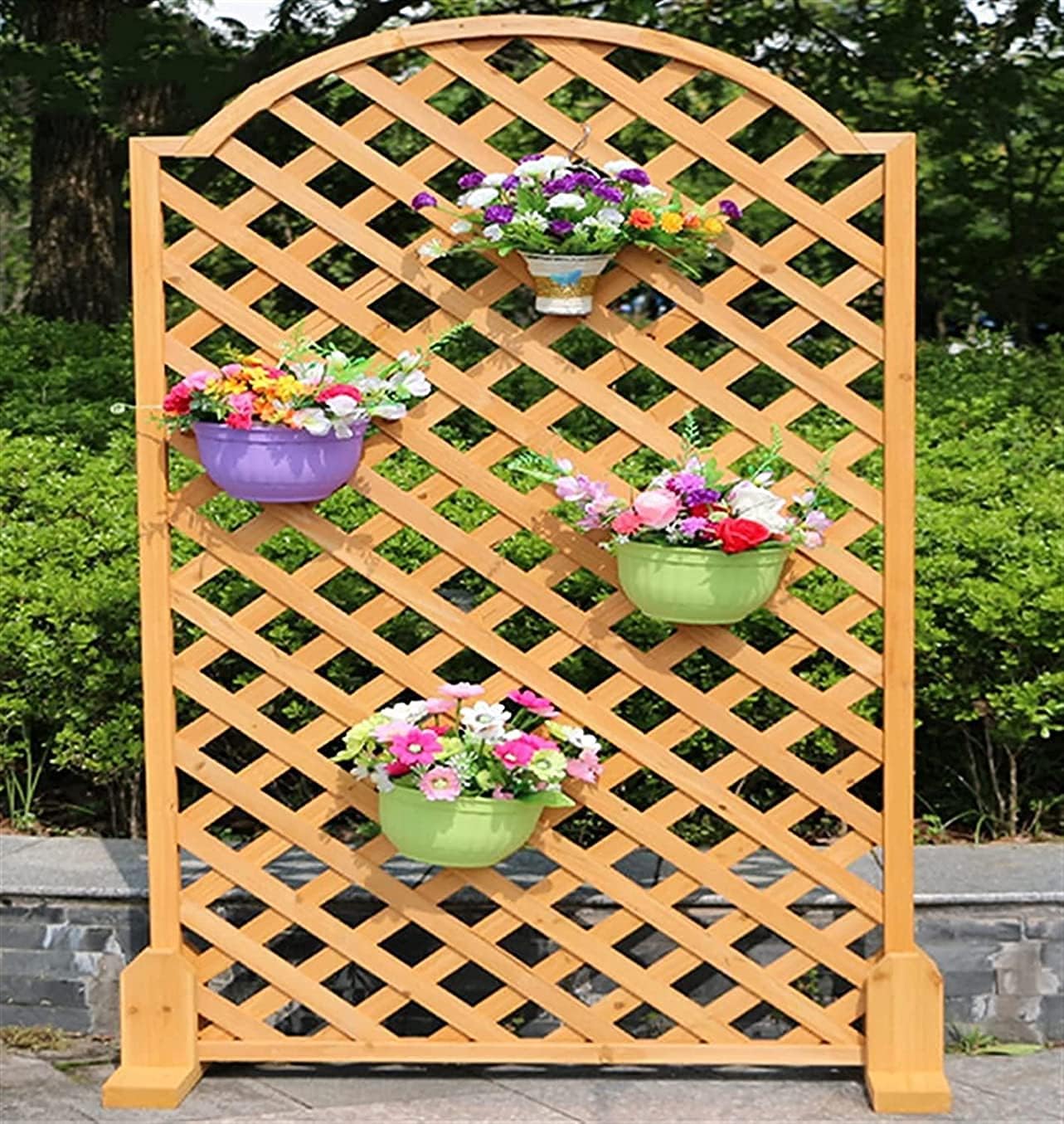 Expanding Wooden Trellises Freestanding Wooden Trellis Fence Trellis