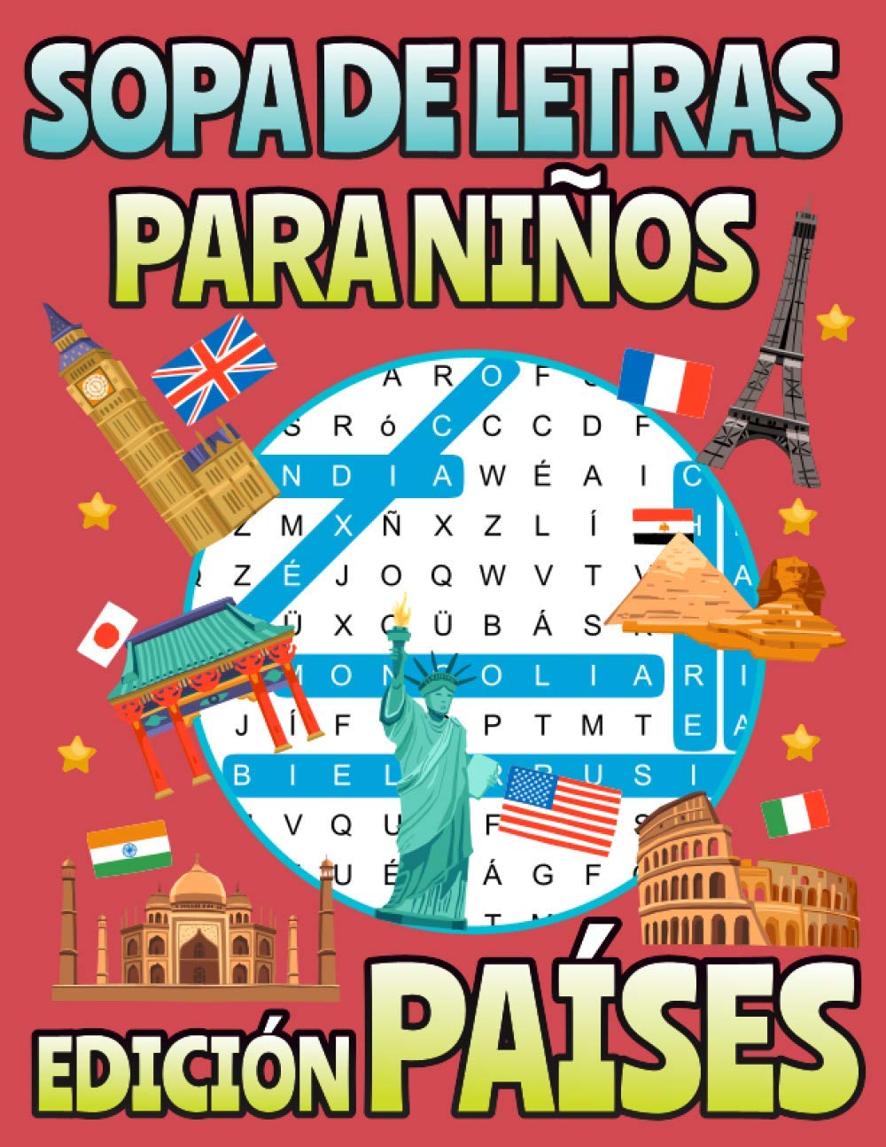 Sopa De Letras Para Ninos Edicion Paises Esta Sopa De | Desertcart Panama