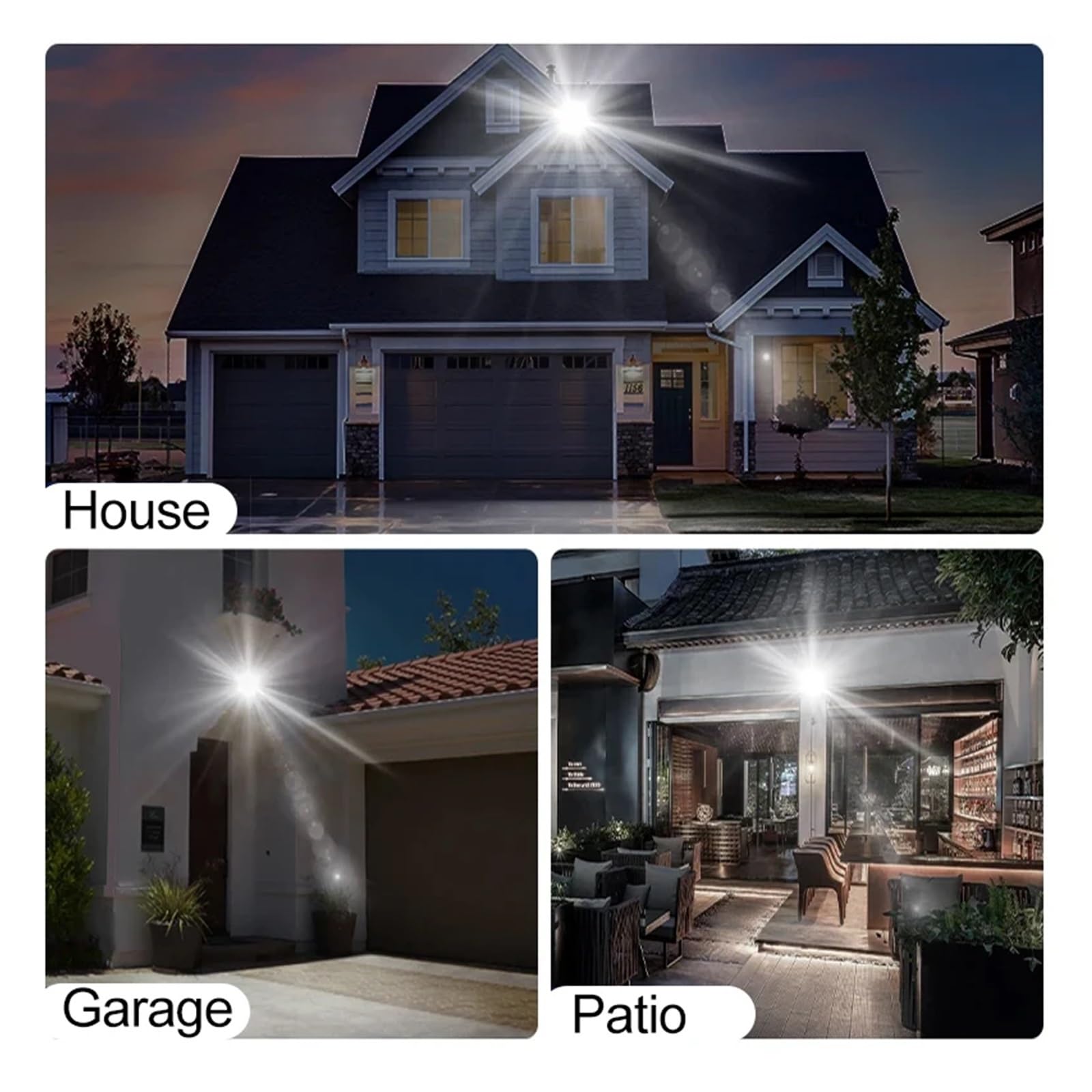 Lampa solarna zewnętrzna, Lampa słoneczna LED 2000W ścienna ulica SolarLED lampa halogenowa zewnętrzny wodoodporny do ścieżki ogrodowej reflektor krajobrazowy