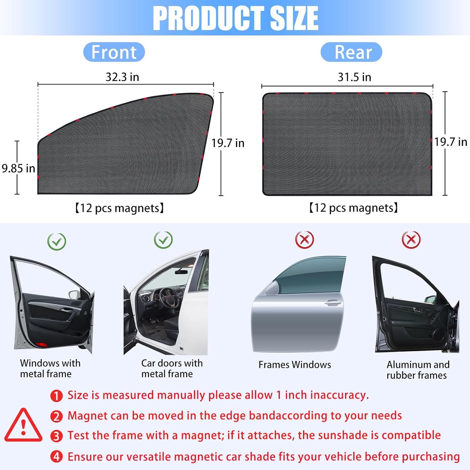 Pare-Soleil Voiture pour Opel Corsa B C D E F 2021-2011