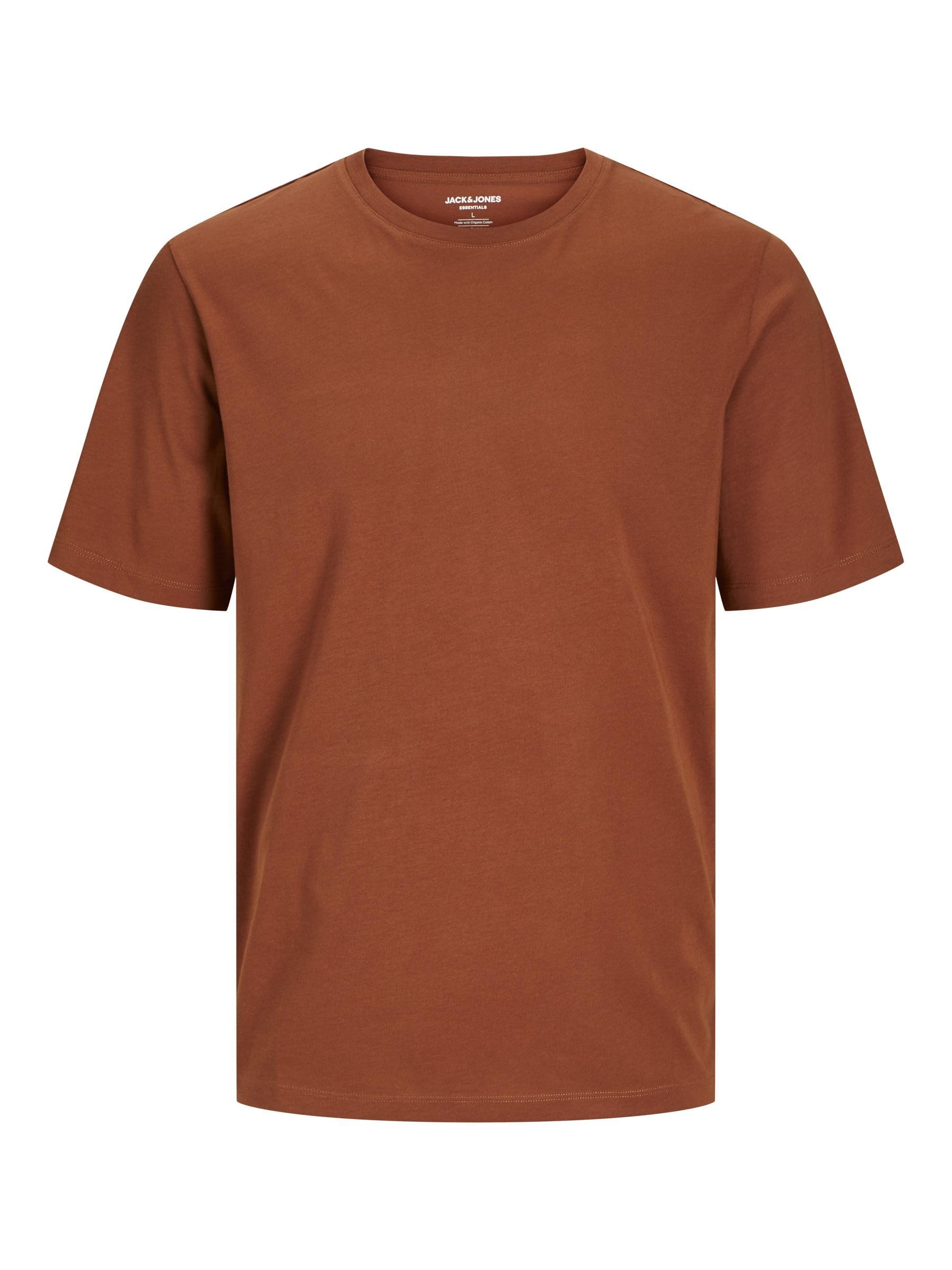 JACK & JONES Mens Urban T-Shirt Mocha Bisque M