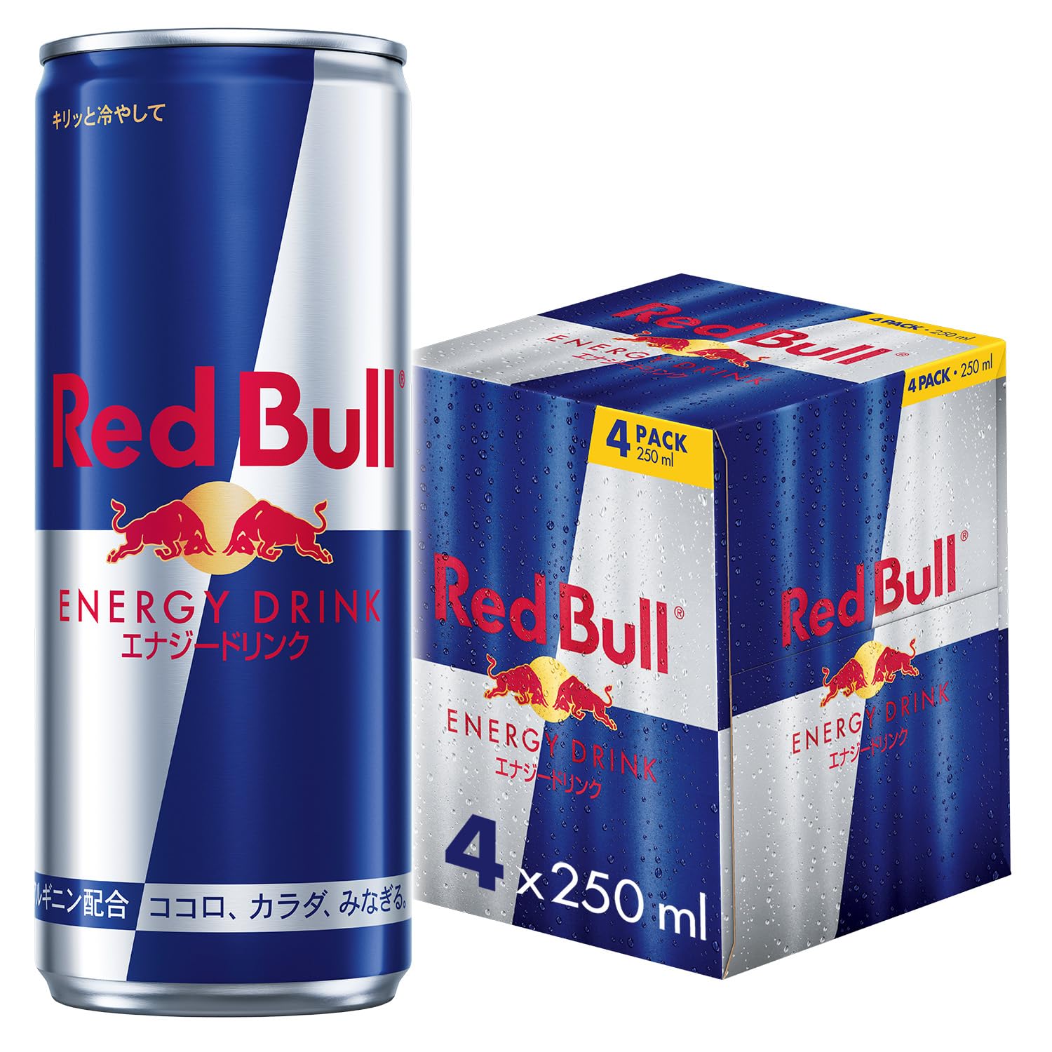 Amazon.co.jp: レッドブル エナジードリンク 250ml×4本 : 食品・飲料・お酒