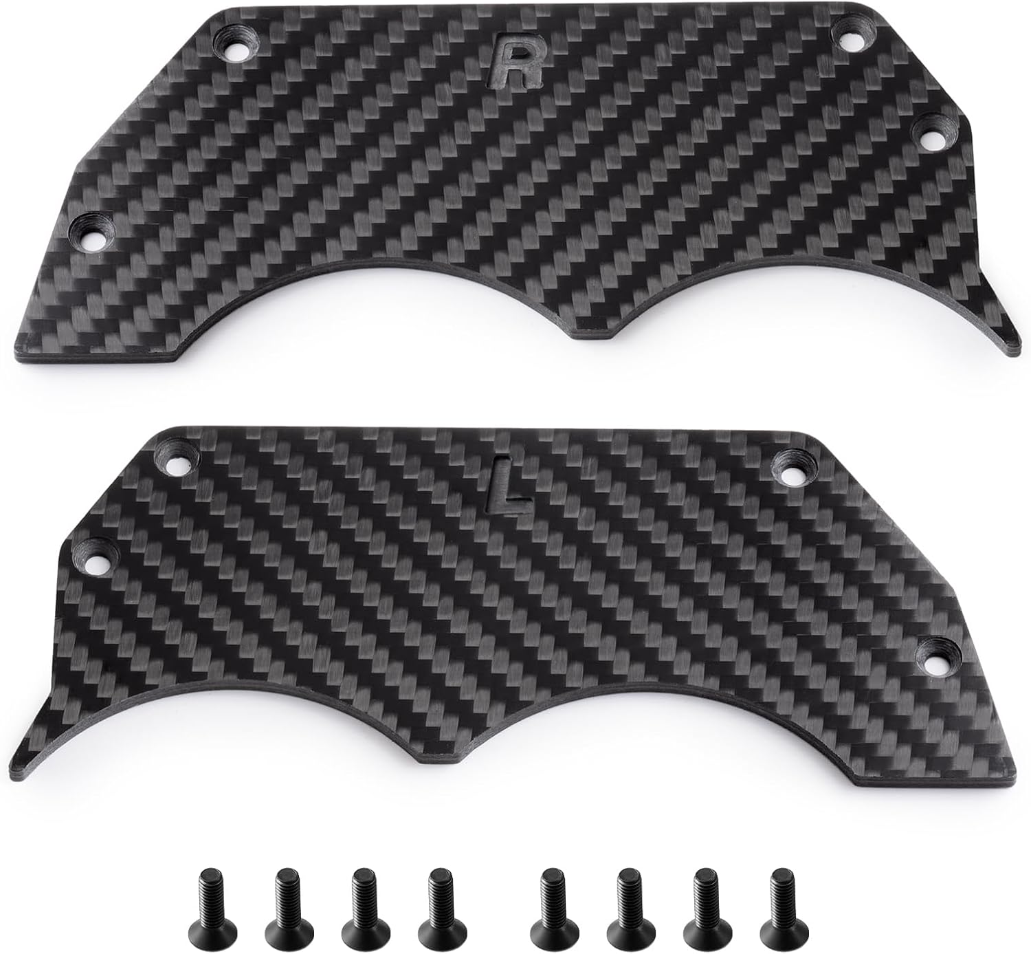 1/7th RC Car Carbon Fiber Air Dam Diffuser for ARRMA 1/7 Felony