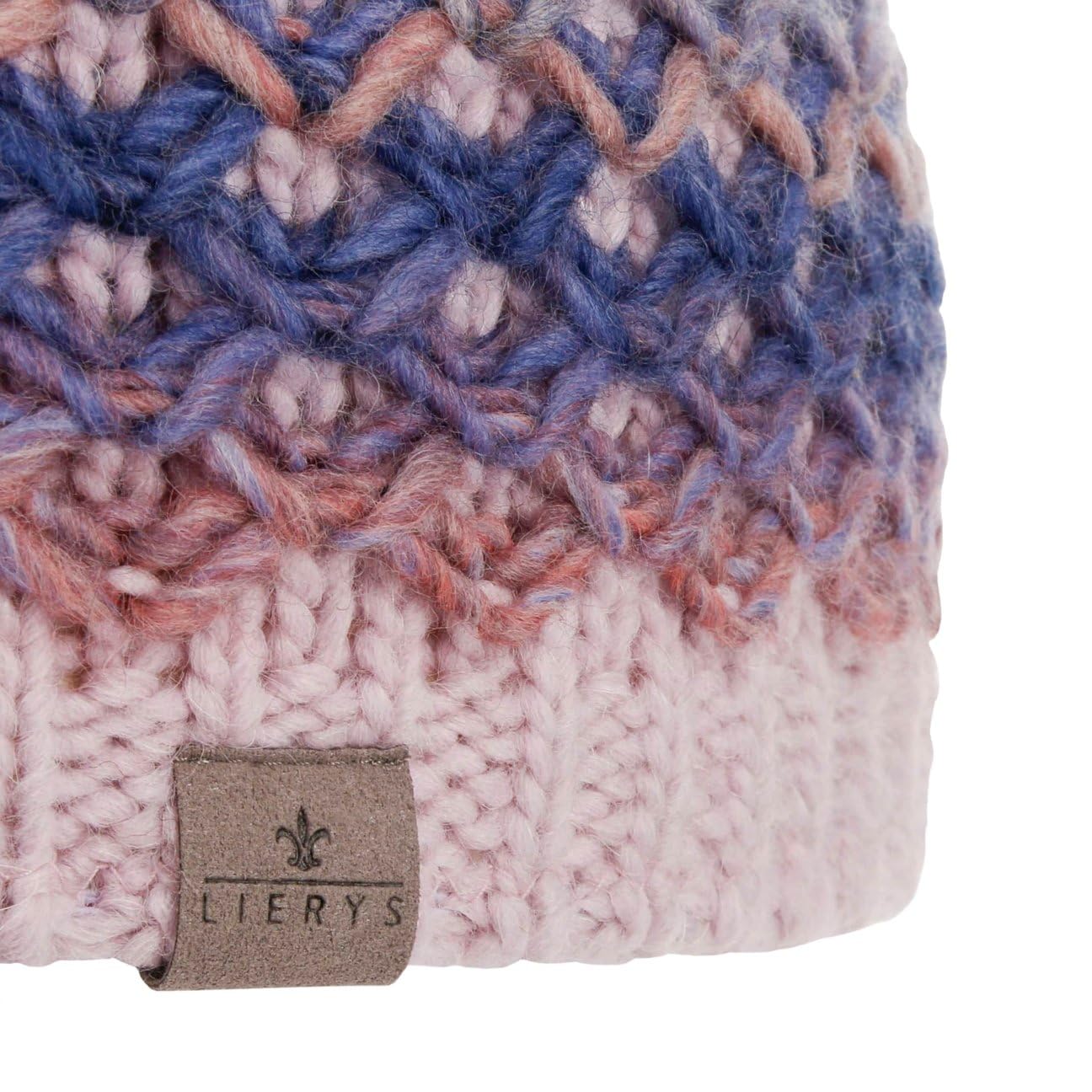 LIERYS Elvara czapka z pomponem beanie Wyprodukowano w Niemczech Damski Jesien Zima