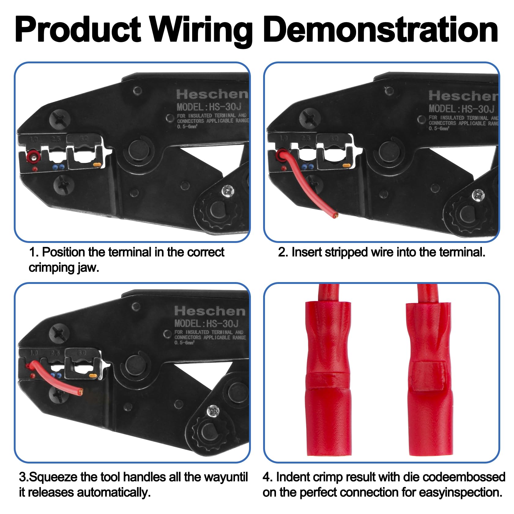 Amazon.co.jp: Heschen メス クイックディスコネクトビニール 完全絶縁