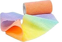 Vista 13 de Syrflex Cohesive Vendaje 4" Negro Paquete de 4