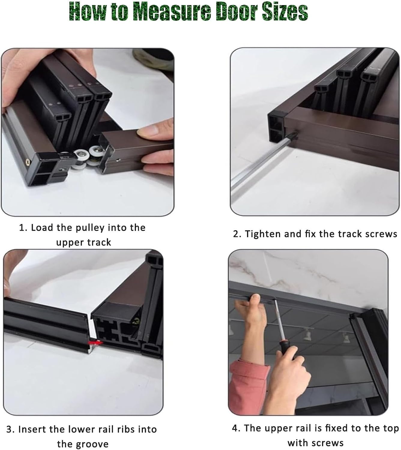 Aluminum Accordion Folding Door for Bathroom, Invisible Sliding Room Divider with Lock & 2 Keys, Retractable 44x80in Privacy Solution for Living Rooms & Offices