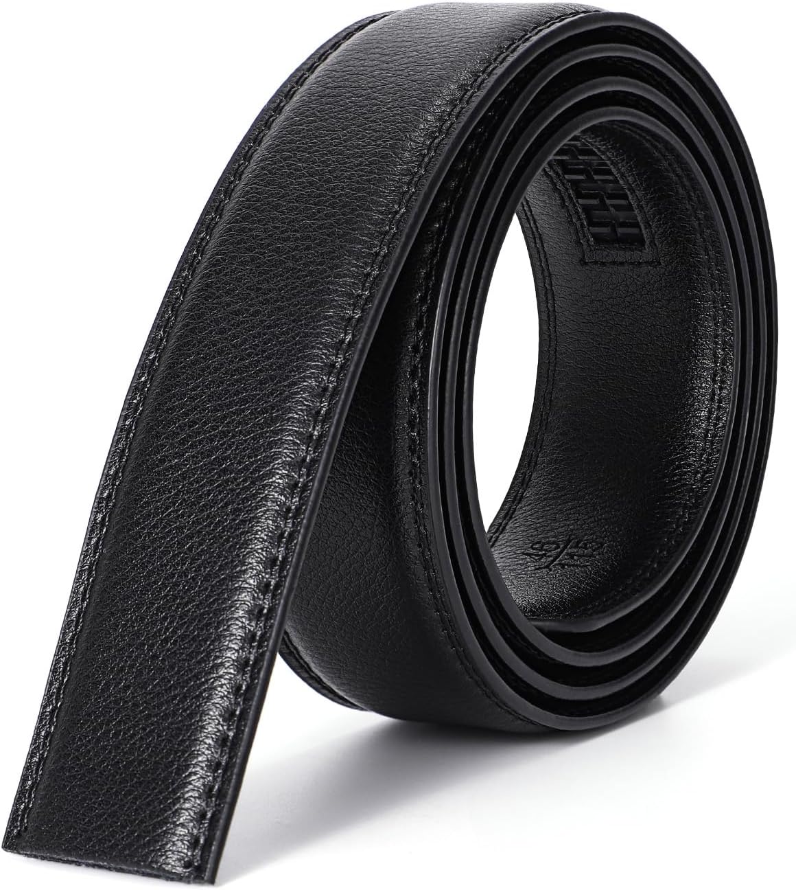 BELTROAD Ratchet Belt Strap for Men Leather Belts Without Buckle Replacement Leather Belt Strap Only 35mm for 40mm Buckle