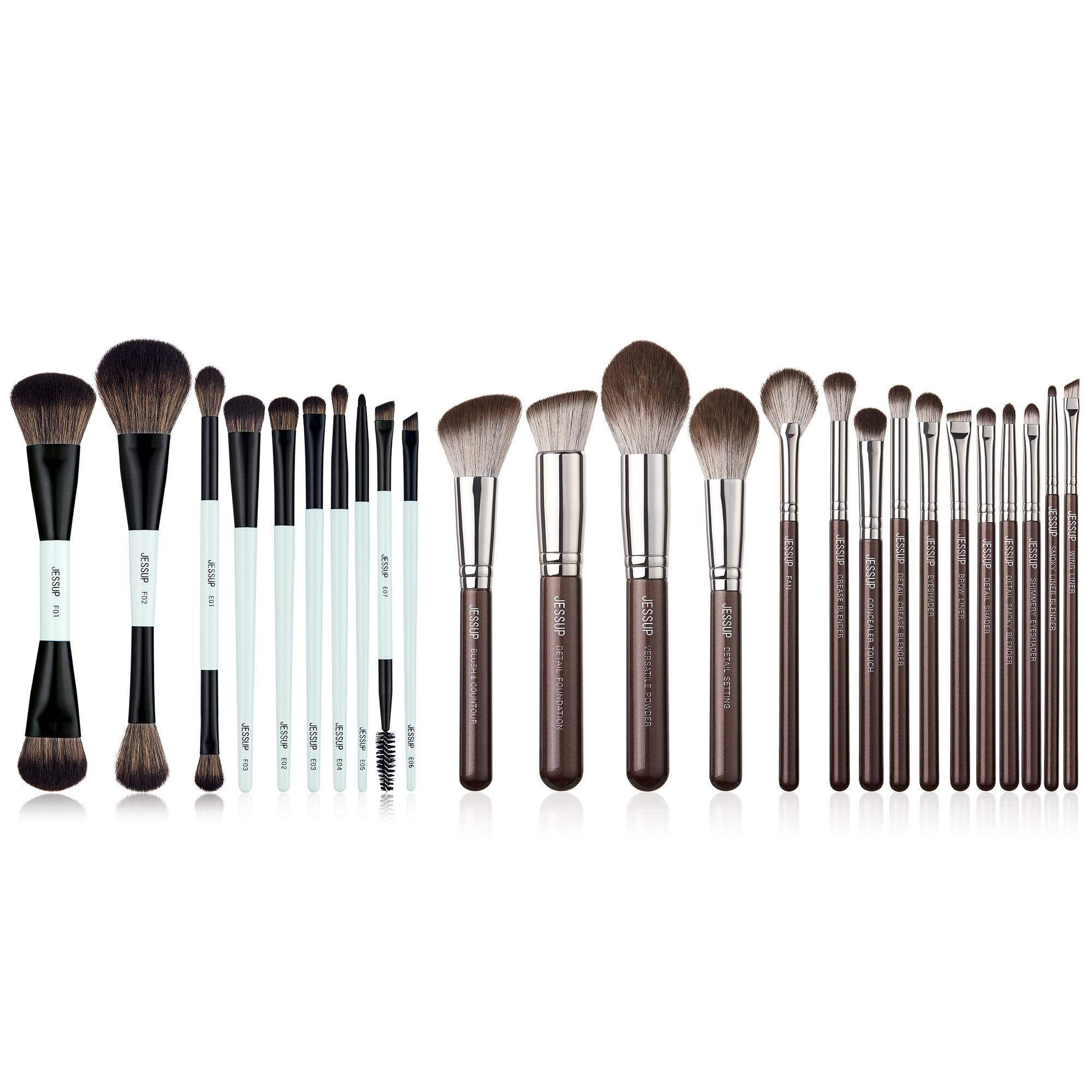 Pennelli da Trucco Jessup T498+T500