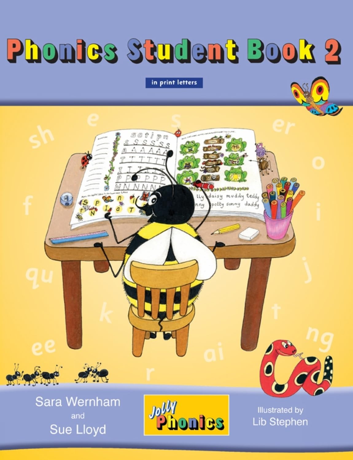 Jolly Phonics Student Book 2: In Print Letters (American English edition)