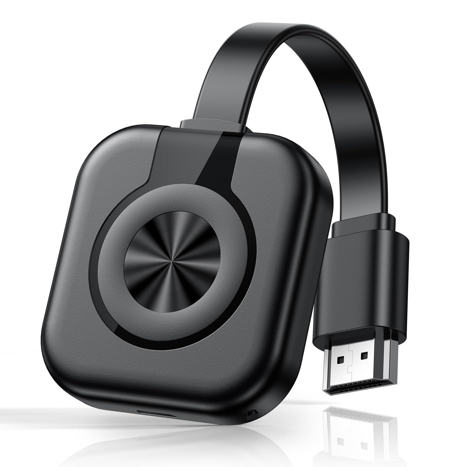 Adattatore per display HDMI wireless 4K HDR, mirroring dello schermo Wi-Fi, supporta Miracast, DLNA e AirPlay per iPhone, Android, Windows, Mac a HDTV, monitor, proiettore, facile connessione Plug and