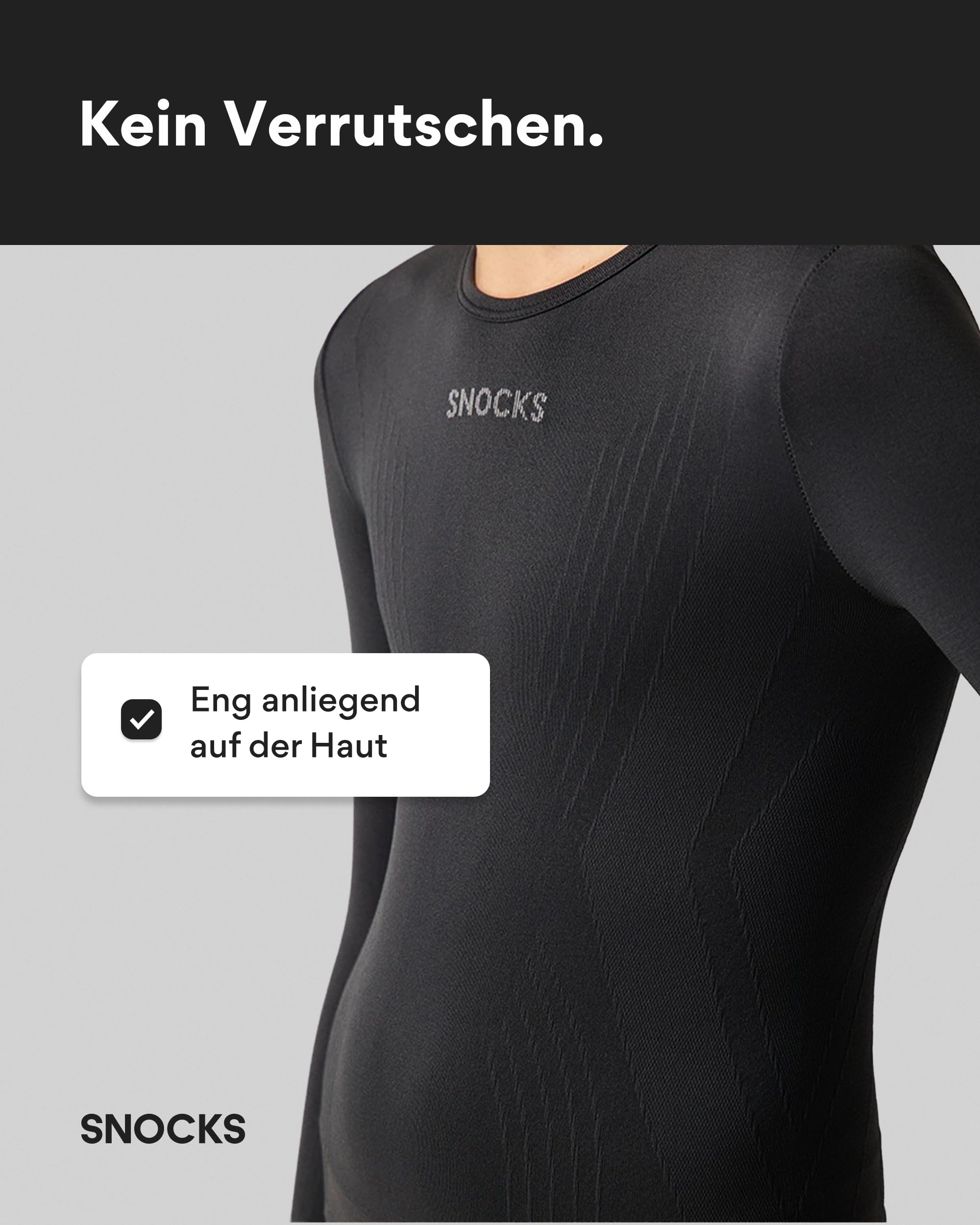 Snocks Thermounterwäsche Kinder - extra warm, enganliegend, schnelltrocknend & elastisch - Gr. 122/128-158/164 - Skiunterwäsche, Funktionsunterwäsche