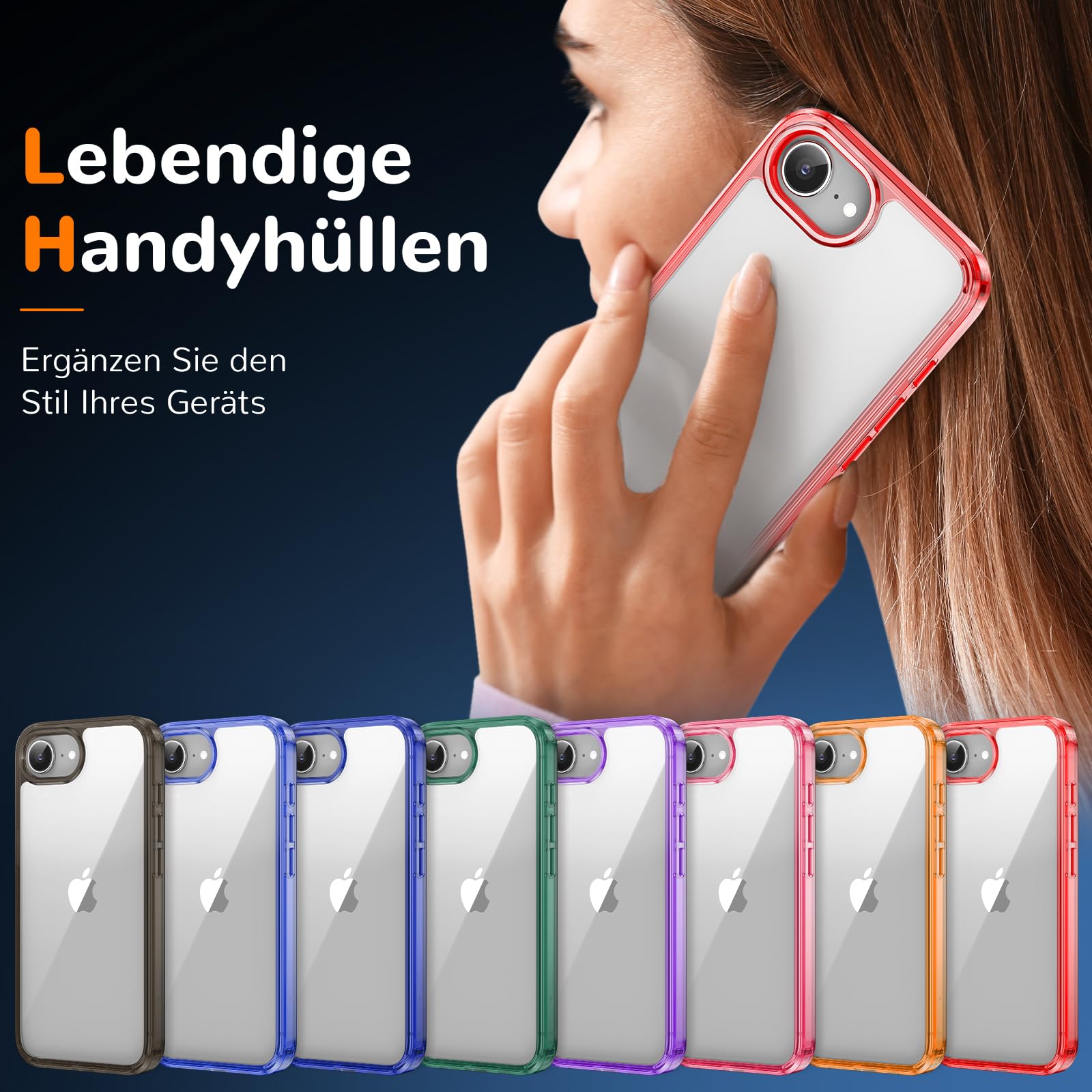 Clear Case for iPhone 15, Ultra Thin, Shockproof TPU Cover, Anti-Yellowing, Crystal Clear, Phone Case for Apple iPhone 15 - Clear — view 521