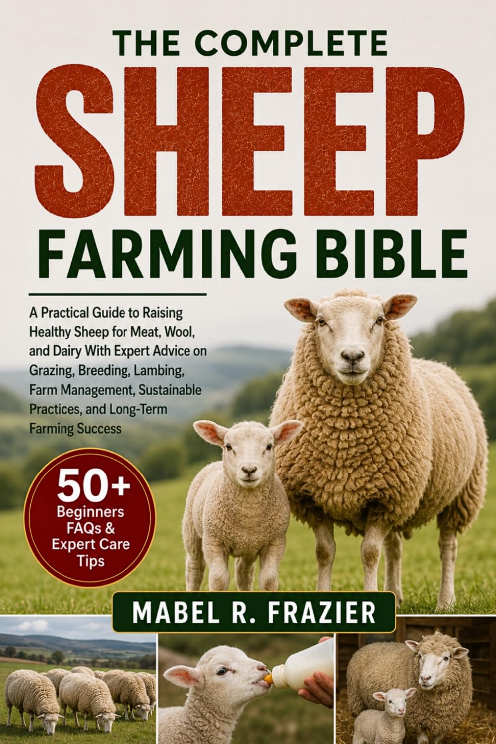 THE COMPLETE SHEEP FARMING BIBLE: A Practical Guide to Raising Healthy Sheep for Meat, Wool, and Dairy With Expert Advice on Grazing, Breeding, ... Practices, and Long-Term Farming Success