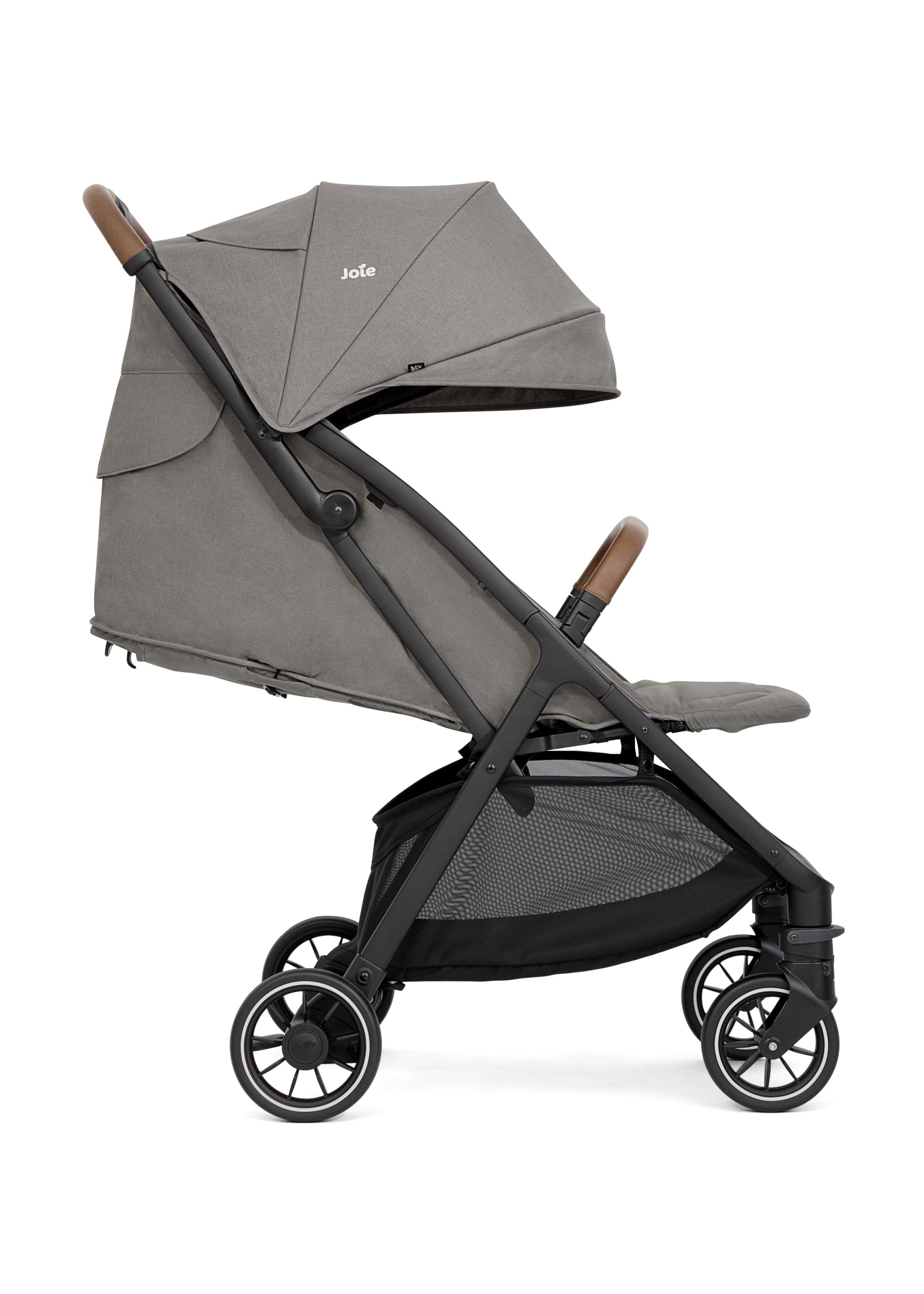 Joie pact™ pro passeggino – chiusura compatta ultraleggera, compatibile con sistema da viaggio, borsa inclusa – dalla nascita ai 4 anni (0–22 kg), pebble
