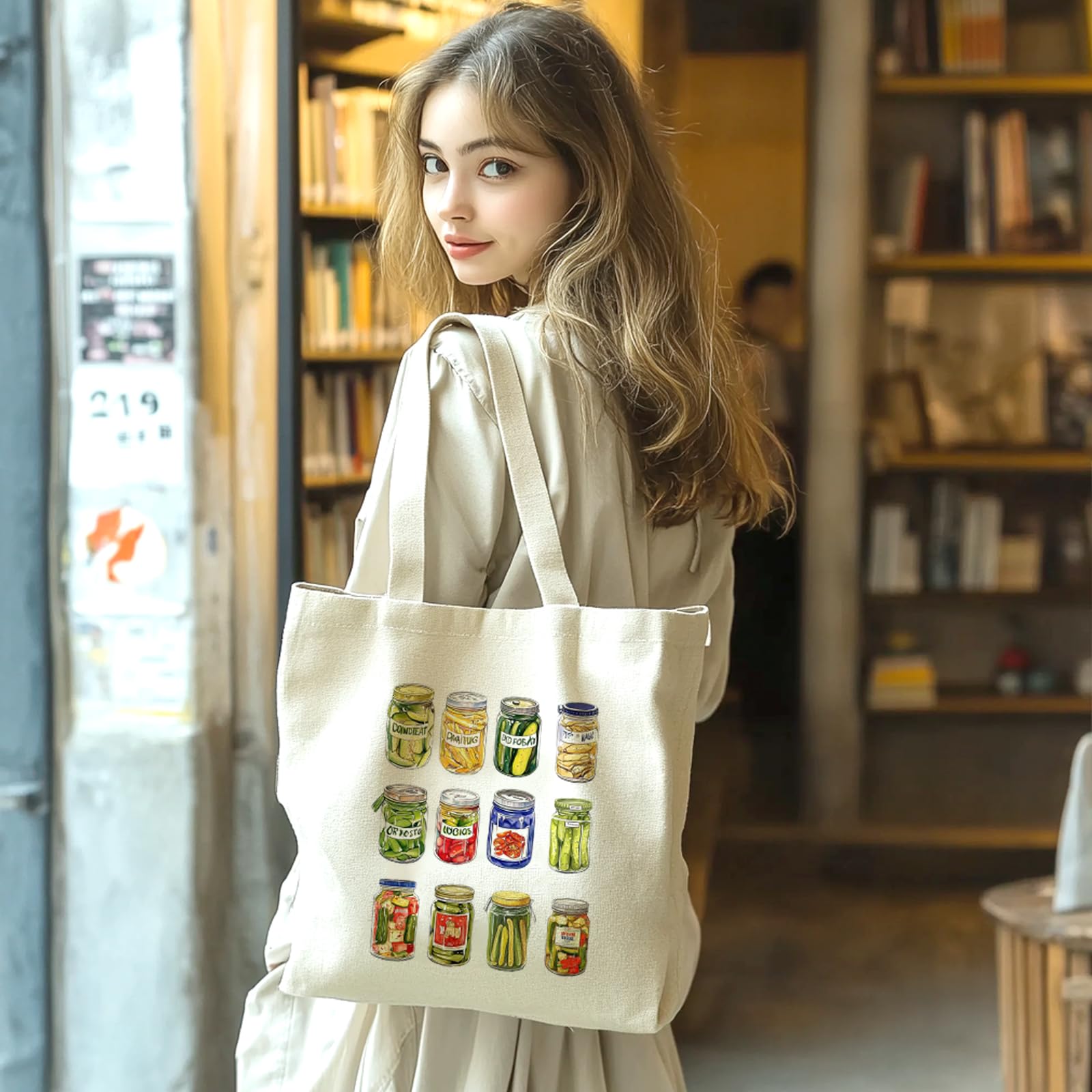Bolso de lona vintage para mujer, diseño de gato negro, bolso de compras para el hogar, bolso universal para mujer