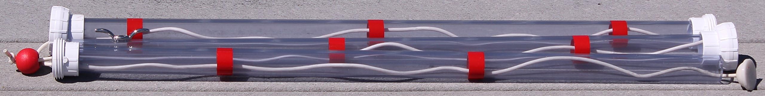 Septic Checker (8 feet) Without case, Check When Your Septic Tank Needs to be Pumped. Large 1 inch Diameter to Prevent Getting clogged. Core Sampler/Sludge Sampler