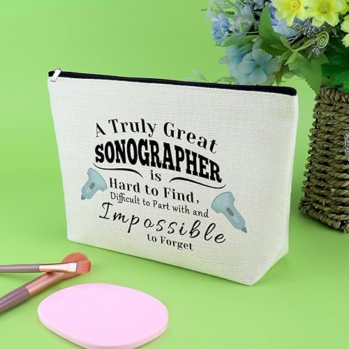 Miniatura 7 de Sonographer - Regalo de agradecimiento para mujer, bolsa de maquillaje, ultrasonido, regalo para técnico, radiólogo, médico, bolsa de cosméticos,