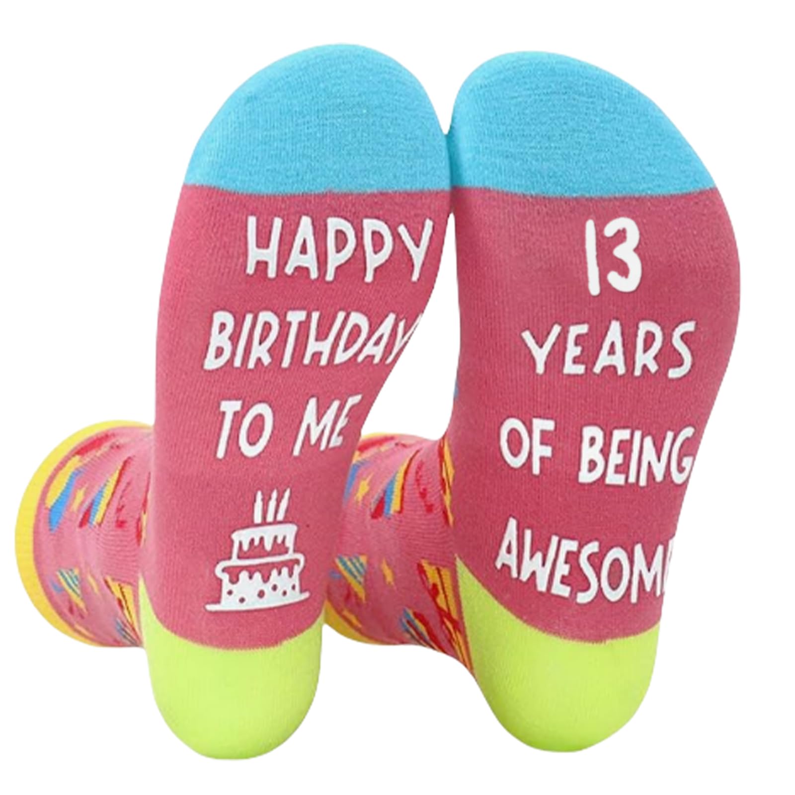 HDAKDDHG 13 Year Old Gifts for Girls, Socks Birthday Gifts for Teenage Girls, Sock Presents for 13 Year Old Kids