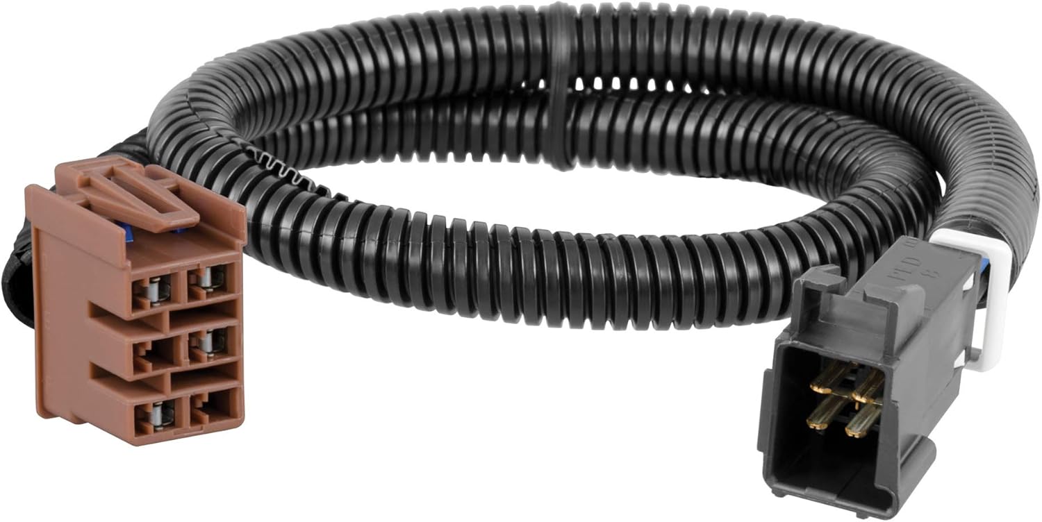 CURT Quick Plug Trailer Brake Controller Wiring Harness (51353)