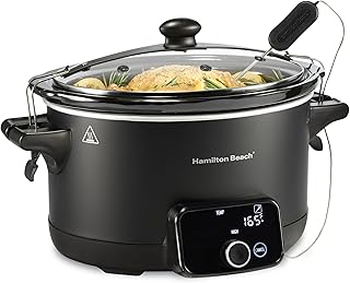 Hamilton Programmable Slow Cooker with Temperature Probe