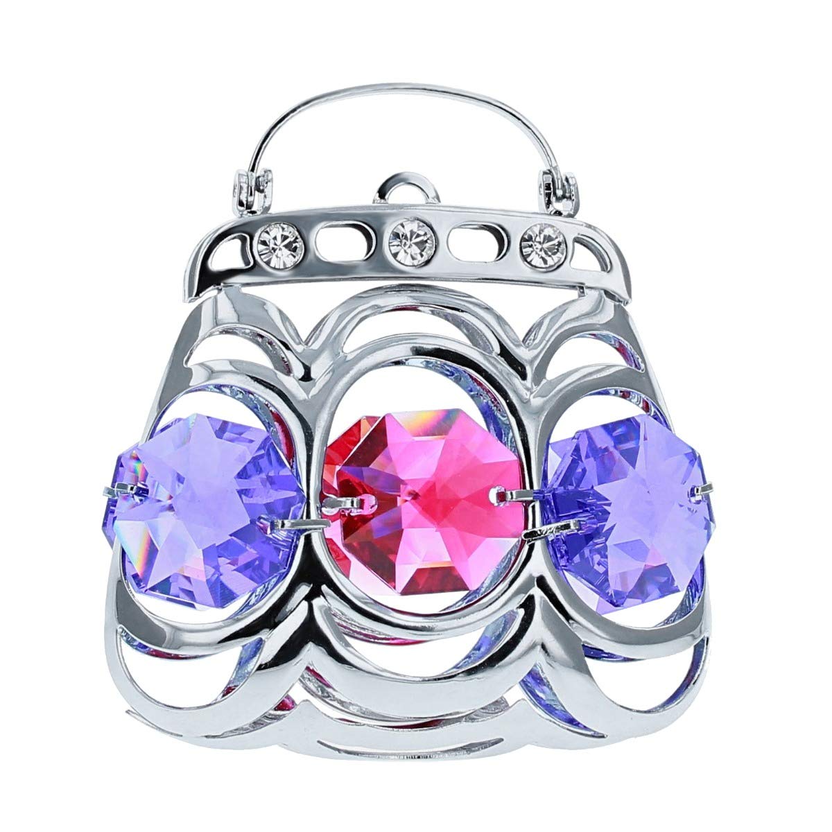 Crystocraft Made With Swarovski Crystals Mini Ornamental Purse