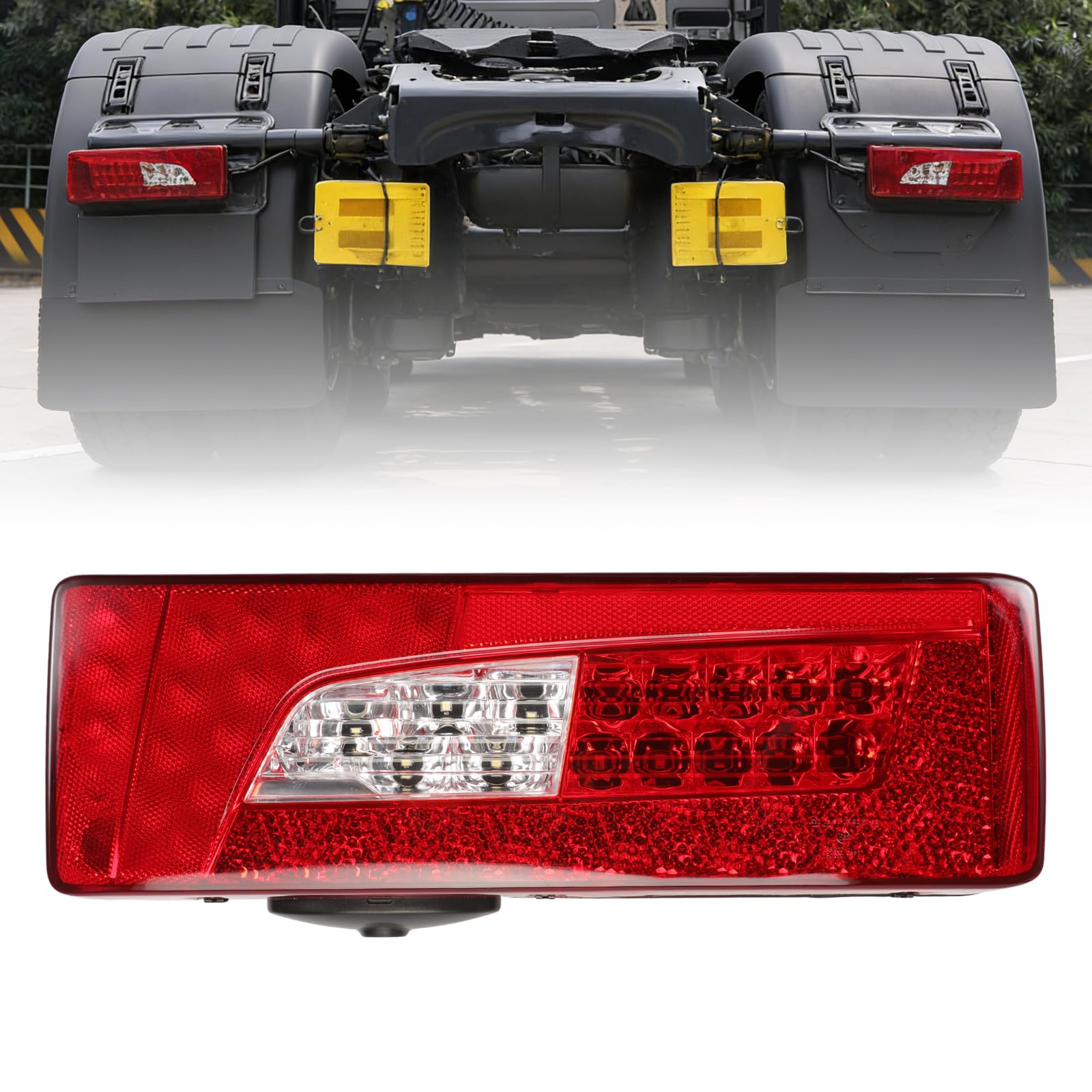Luz Trasera Trasera Derecha para Scania L P G R S Serie Camión 2380953 Luz Trasera Luces Traseras con zumbador 2380955 2241860 | Luz trasera, luces traseras con zumbador, 2380955, 2241860