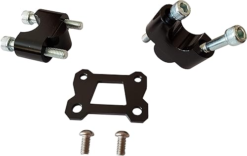 Miniatura 2 de MT07  Elevadores para Manillar de Yamaha MT07 Motocicletas - 0.984 in arriba - Negro